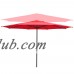 Yescom 13' Sun Shading Aluminum Umbrella UV30+ for Outdoor Patio Market Garden Beach Deck Pool   